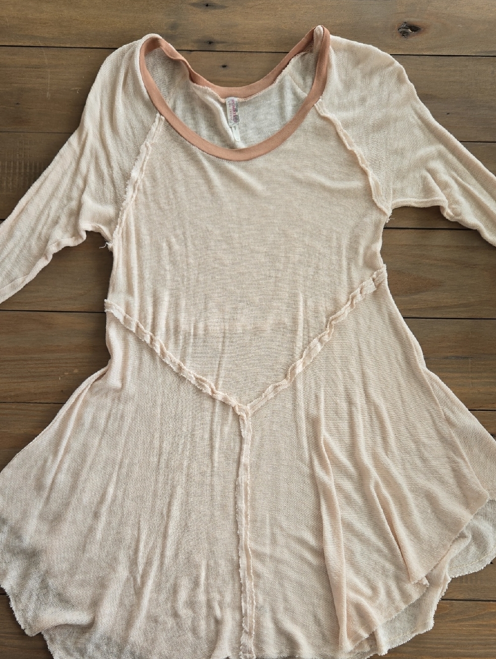 Free People Knit Scoop-Neck Top